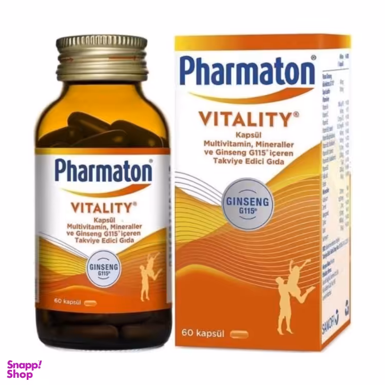 کپسول فارماتون مدل Vitality بسته 60 عددی
