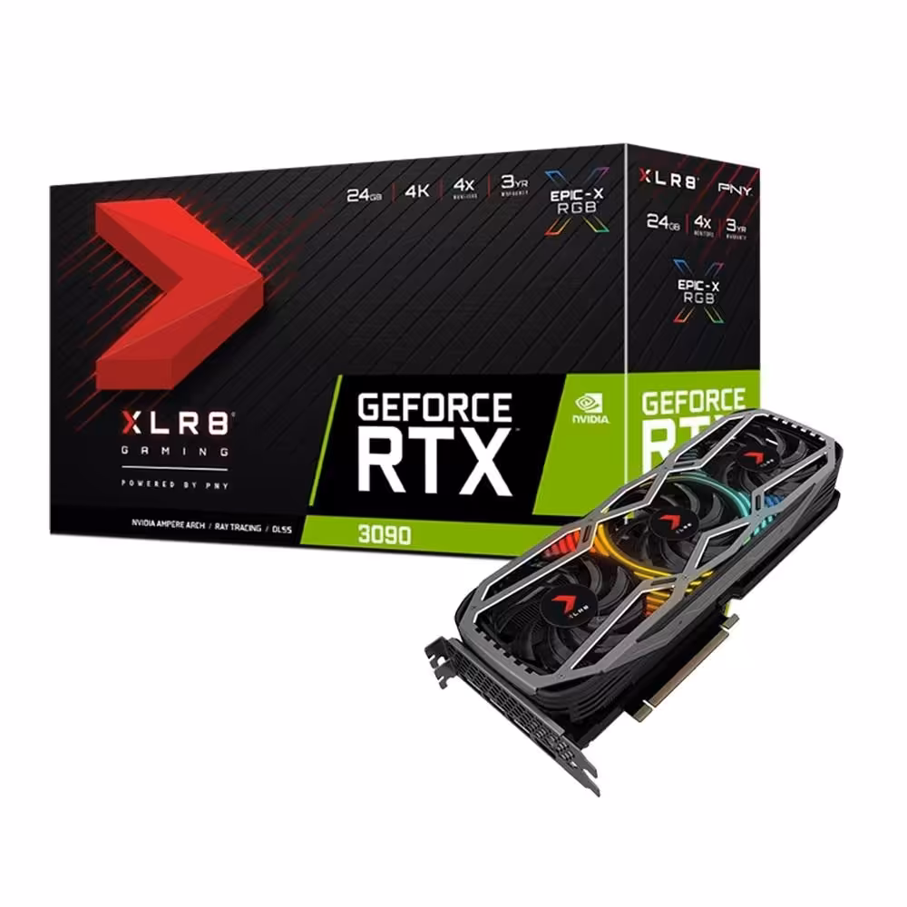 کارت گرافیک پی ان وای مدل GeForce RTX 3090 24GB XLR8