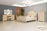 سرویس خواب دو نفره عروس و جهیزیه ونوس کد 4