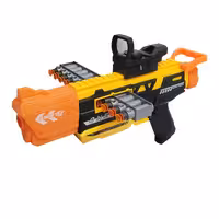 تفنگ اسباب بازی تیر فومی ریسه دار کد 3445