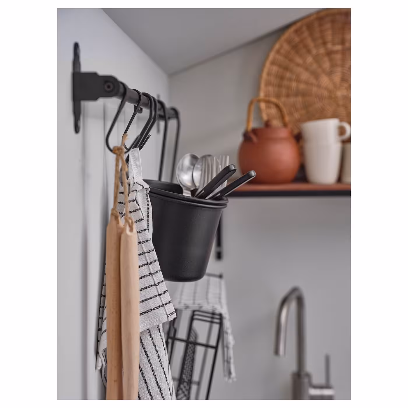 قلاب مشکی ایکیا مدل HULTARP