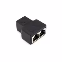 برل شبکه 1 به 2 RJ45 فلزی