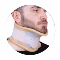 گردنبند سخت چانه دار سما طب کد1020  سایز  مدیوم 