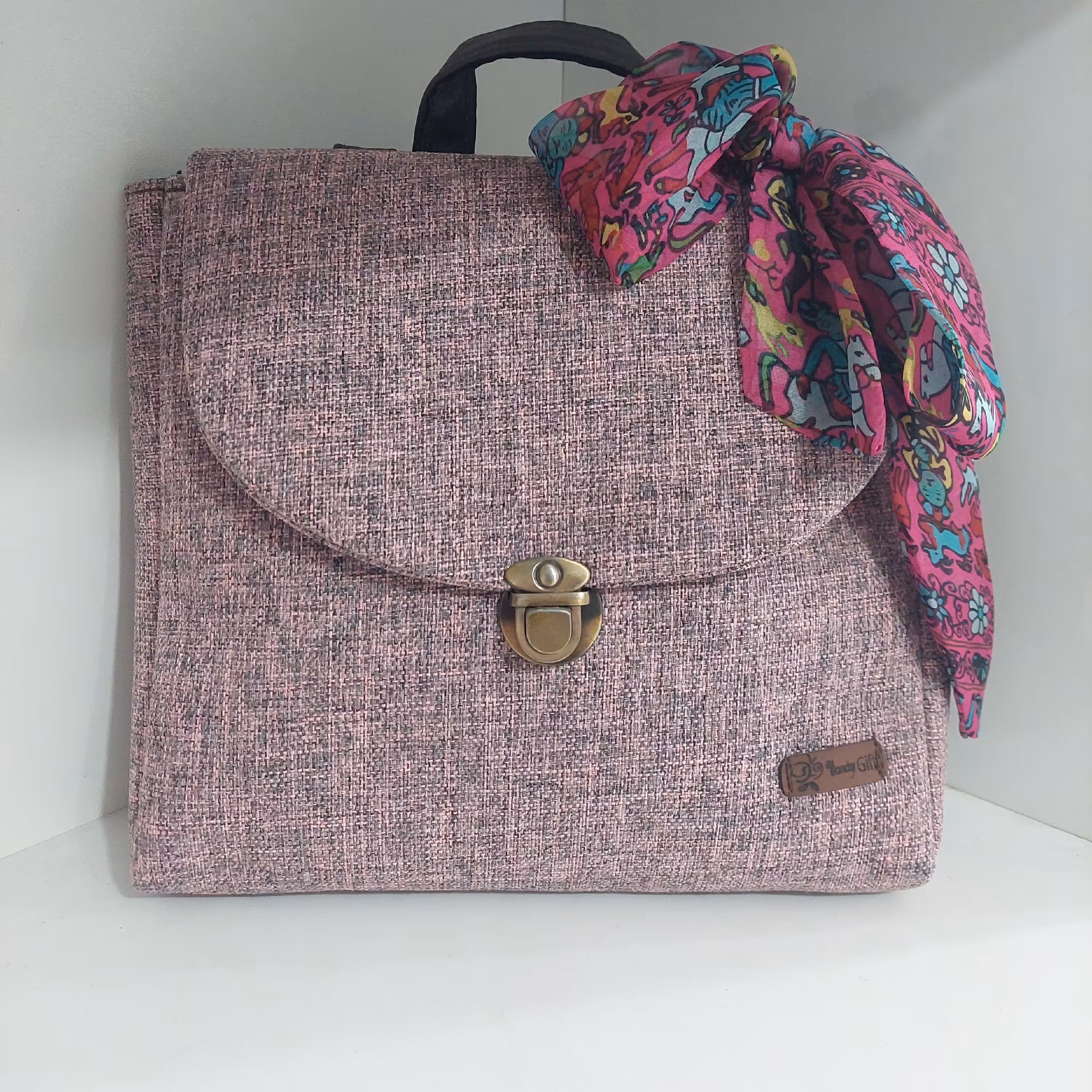 کیف دوشی دستی پرفروش فانتزی،خاص شیک دخترانه و زنانه طرح ساده(ترکیب صورتی و طوسی،رنگ پاستیلی)+ارسال رایگان.ولنتاین.عیدانه