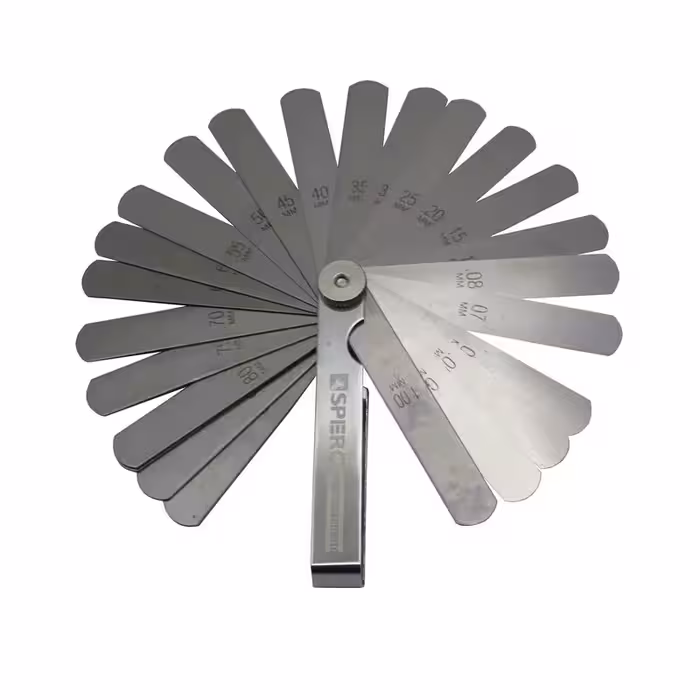 آچار فیلر اسپرو مدل YP-25BLADES  مجموعه 25 عددی
