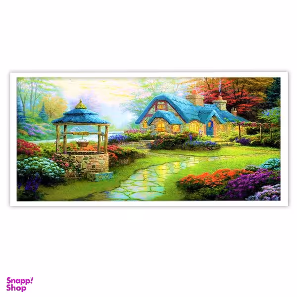 تابلو بکلیت طرح نقاشی دهکده مدل W-11248