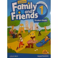 کتاب زبان (2nd edition)(American)family and friends 1 رنگی (چاپ اصلی و غیر دیجیتال)