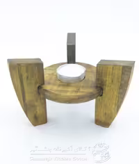 وارمر چوبی با 3 پایه وود کد 97641