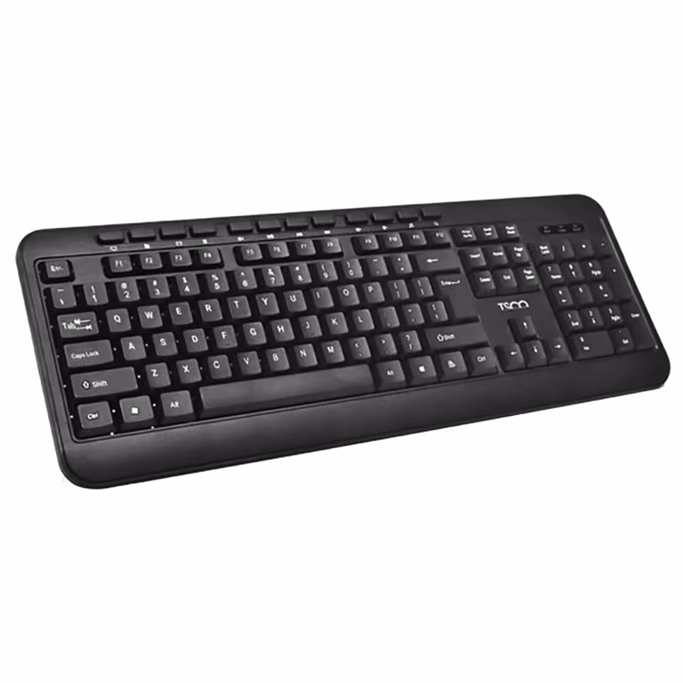 کیبورد Office تسکو  مدل TK-8011 طول سیم 1.8 متر