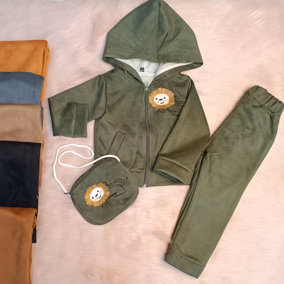 ست سه تیکه هودی شلوار 