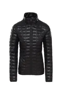 کاپشن ورزشی مشکی زنانه کت Eco Tball NF0A3YGMJK31 اورجینال The North Face