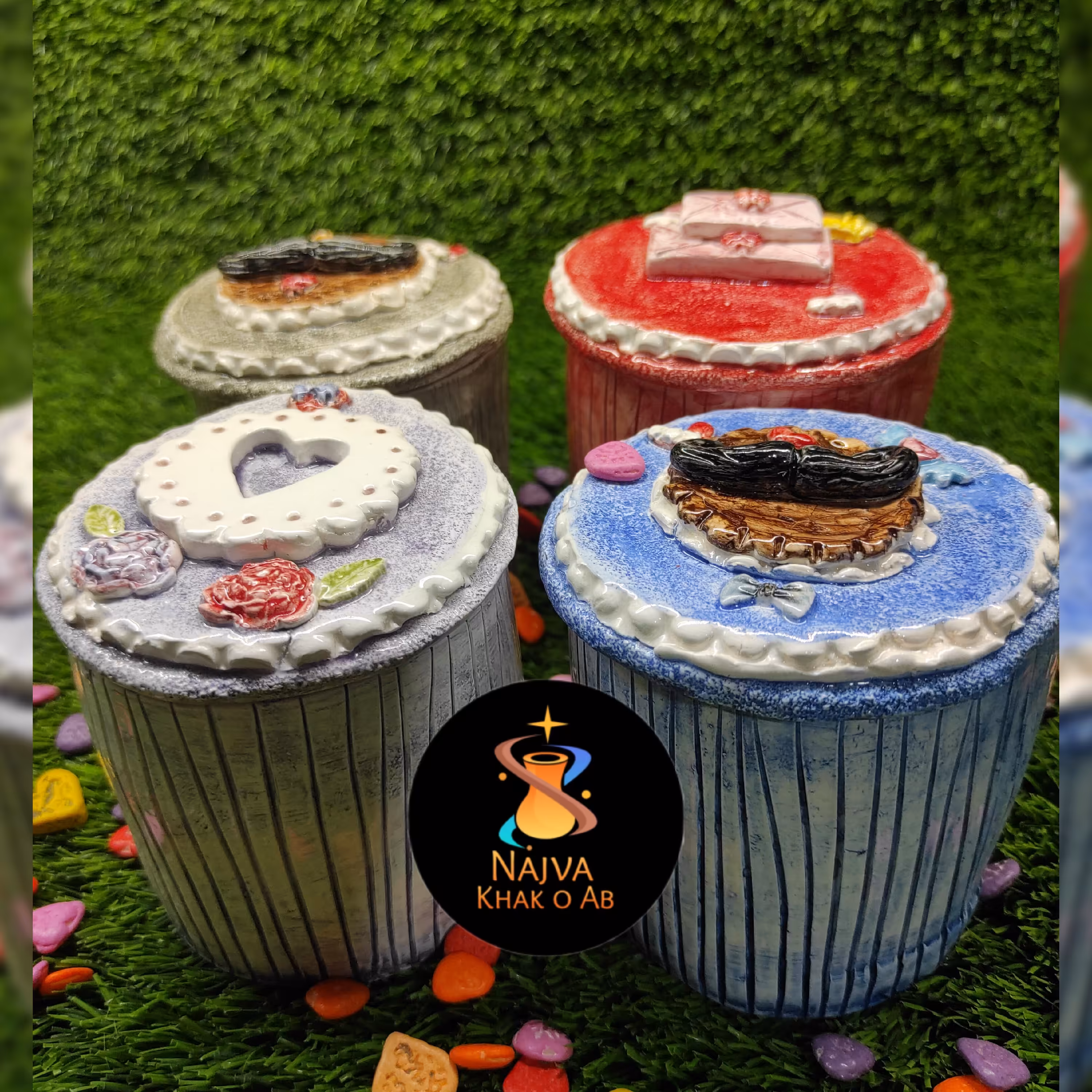 شکلات خوری  فانتزی  سرامیکی 