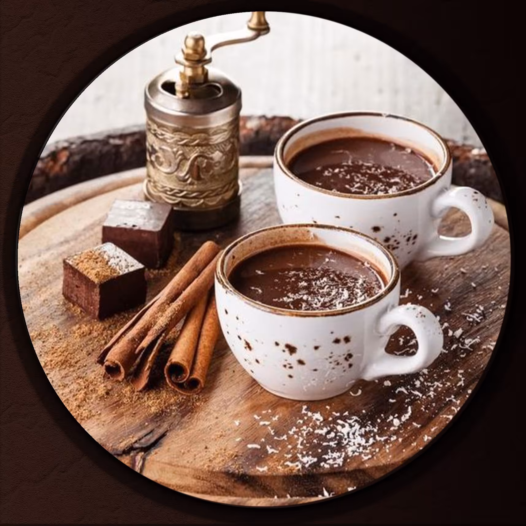 هات چاکلت / شکلات داغ دارک فوری 900 گرمی