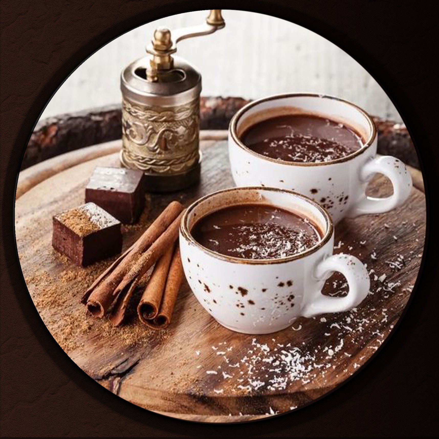 هات چاکلت / شکلات داغ دارک فوری 900 گرمی