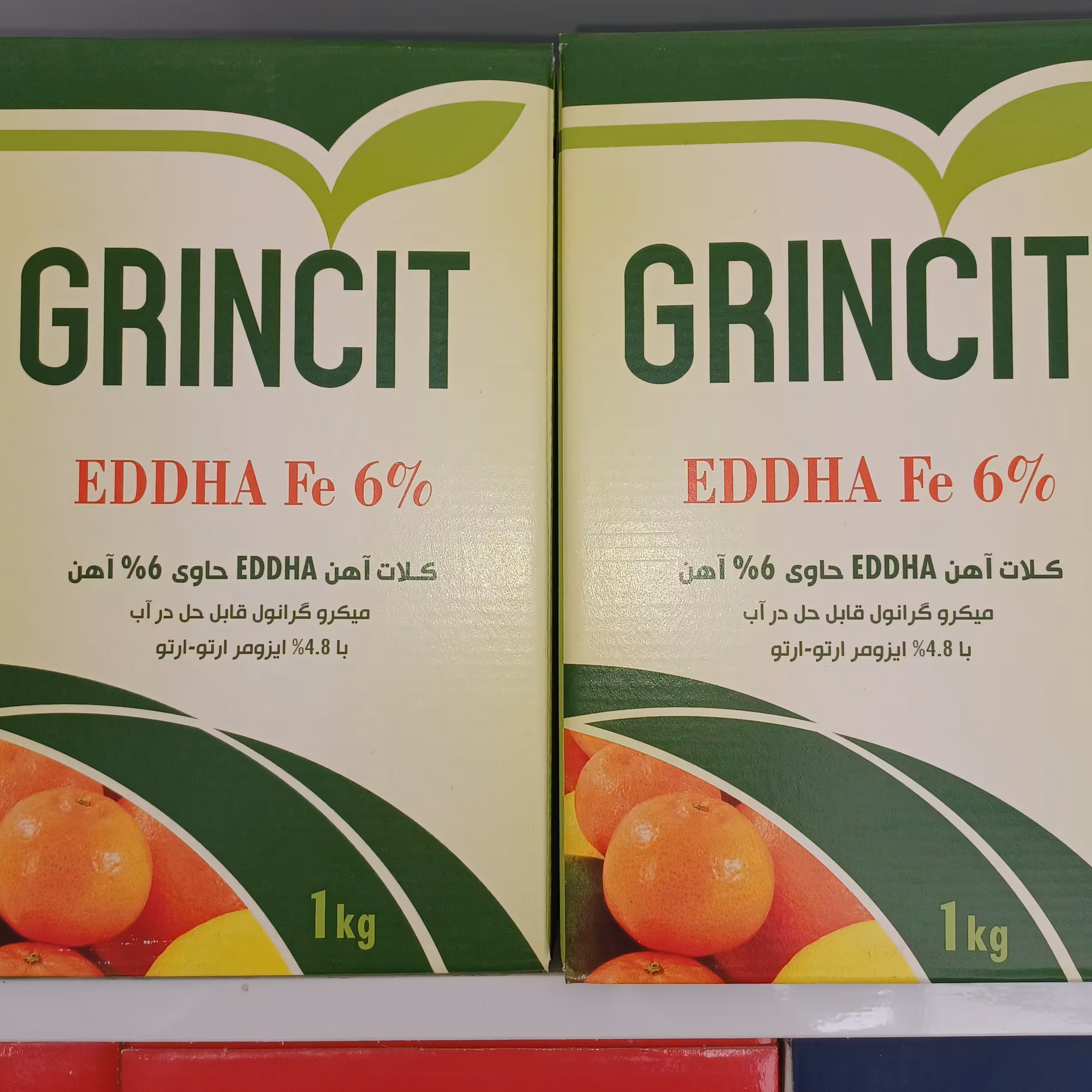 کود کلات آهن 6 درصد گرین سیت اسپانیا تولید 2024