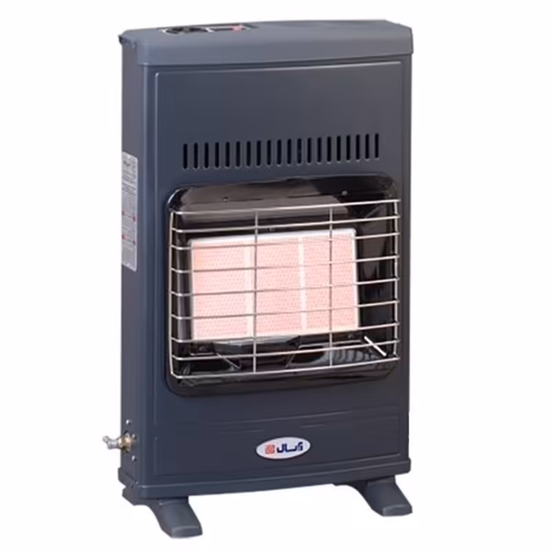 بخاری گازی آبسال مدل 437 بدون دودکش (هوشمند) بدون فن