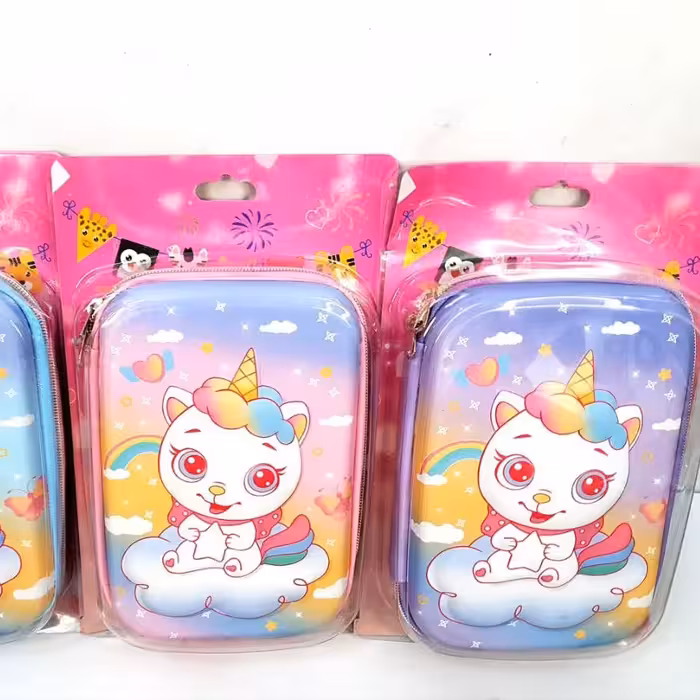 جامدادی کتابی برجسته سه بعدی طرح تکشاخ