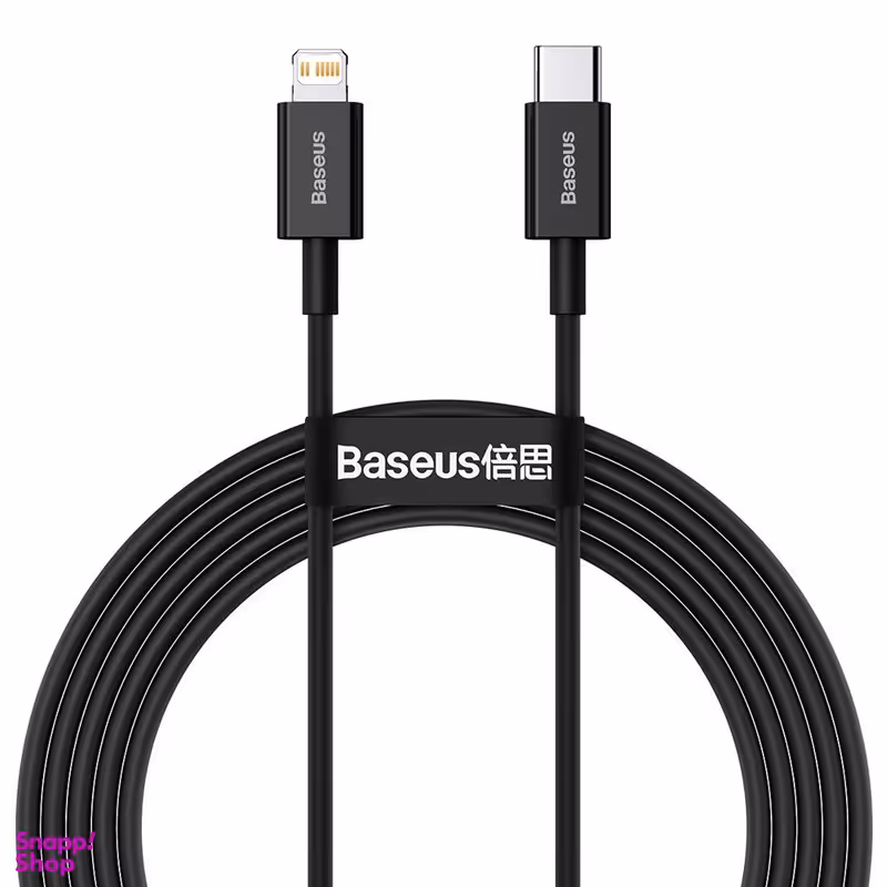 کابل دیتا 20W باسئوس مدل Superior Type-C to Lightning Catlys-A01 طول 2 متر