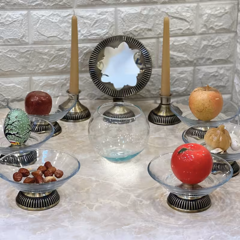 هفت سین سنتی 10 تیکه آنتیک کد m81