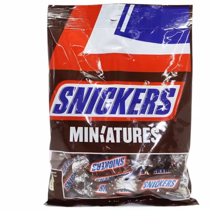 1 کیلو شکلات اسنیکرز مینی   Snickers Miniatures Chocolate