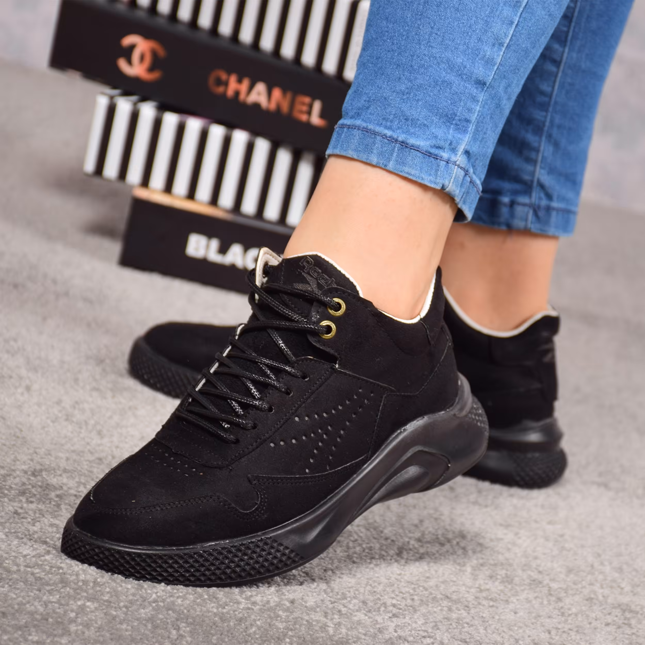 کفش  مردانه 1599 سوییت مشکی 