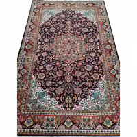 فرش دستبافت قالیچه 3 متری ساروق فوق اعلا 50 رج نقش شاه عباسی 