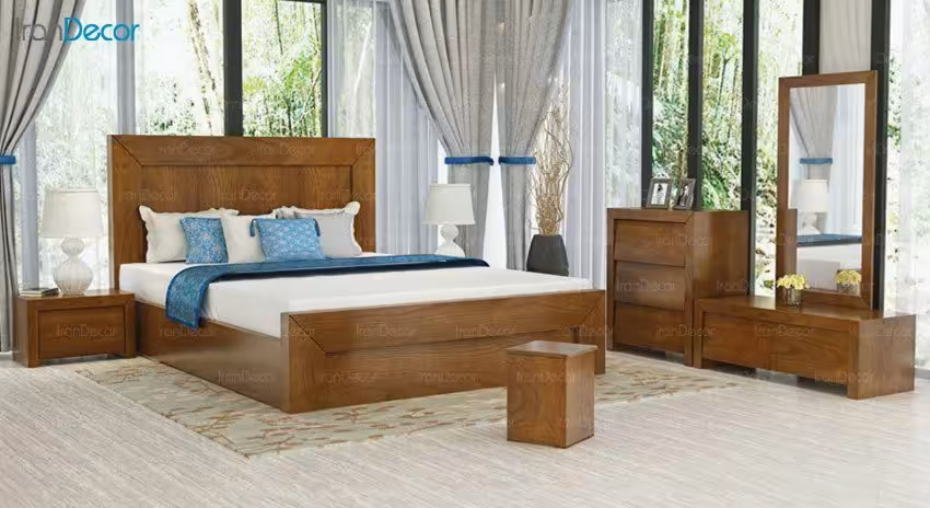 سرویس خواب دو نفره مادرین مدل آلفا MS1