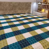 پتو  تیسا یکنفره طرح کلاسیک