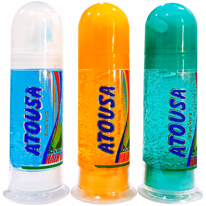 ژل موی آتوسا حاوی آلوئه ورا مناسب انواع مو بانوی خاص 