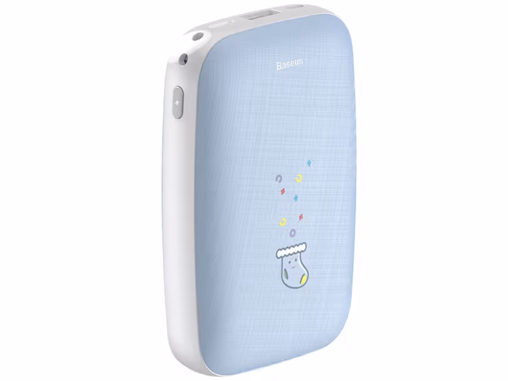 مینی پاوربانک دومنظوره 10000 بیسوس Baseus 10000mAh Mini Q Hand Warmer Powerbank PPALL-CXQ03