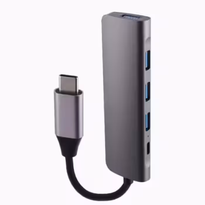 هاب 5 پورت Type C کی نت K-MFCMS305