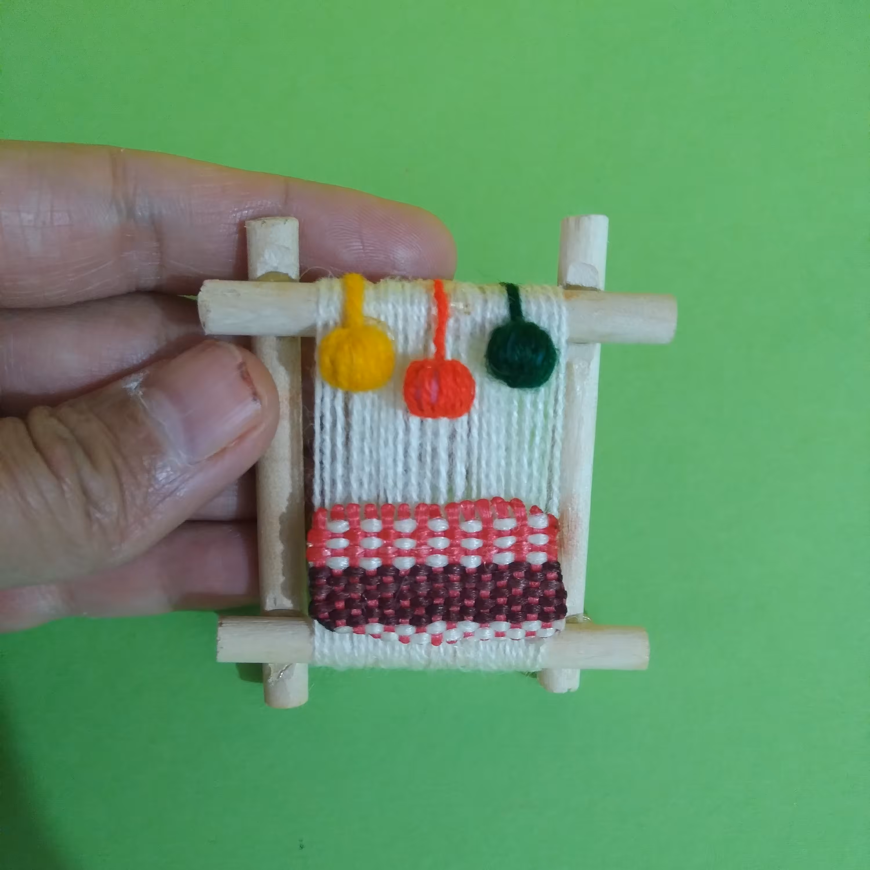 دستسازهای کوچک من. دارقالی مینیاتوری. مخصوص ماکت .محصولی از ستاره چوبی 