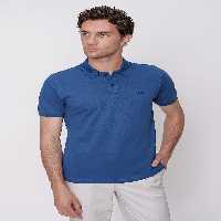 تی شرت یقه پولو آبی مردانه متناسب با دینامیک دریایی Morven