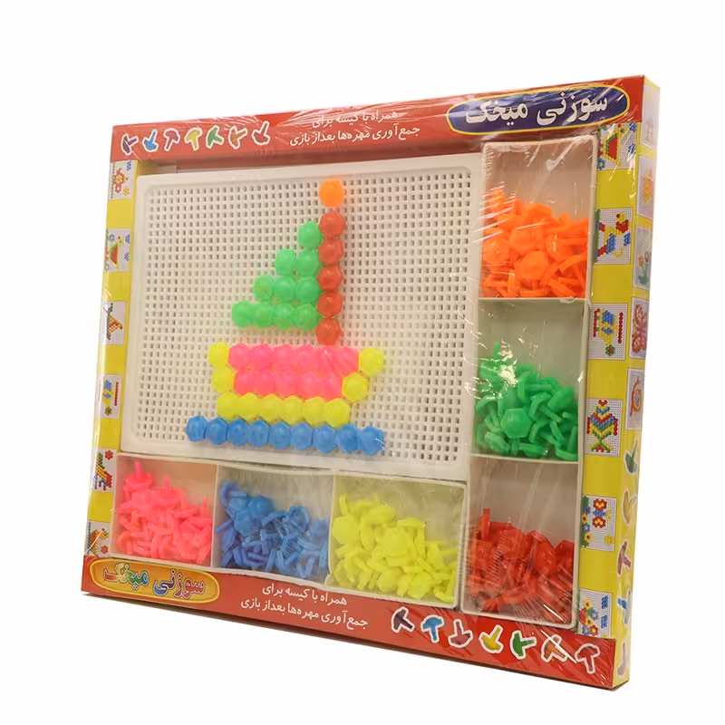 بازی فکری سوزنی میخک بازی آموزشی