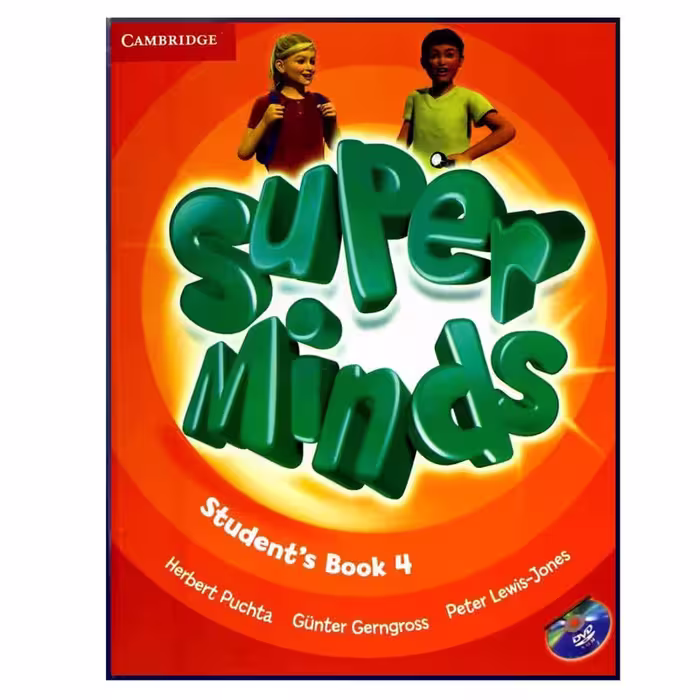 کتاب زبان سوپر مایندز 4                   Super Minds 4