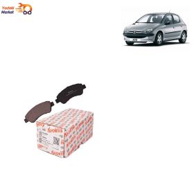 لنت ترمز عقب پژو 206 آفورتیس AFORTIS آهن دار
