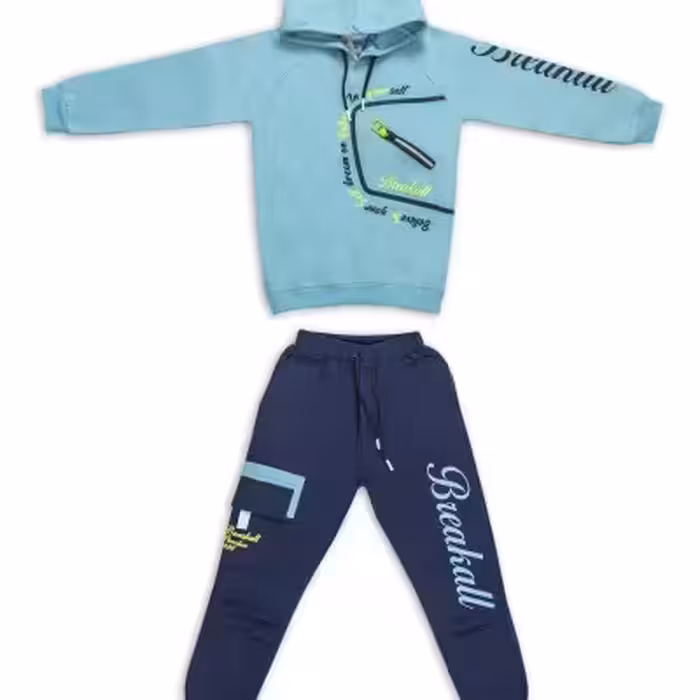 هودی و شلوارBelieveپنبه دورس مناسب 7تا9 سال درpikmode