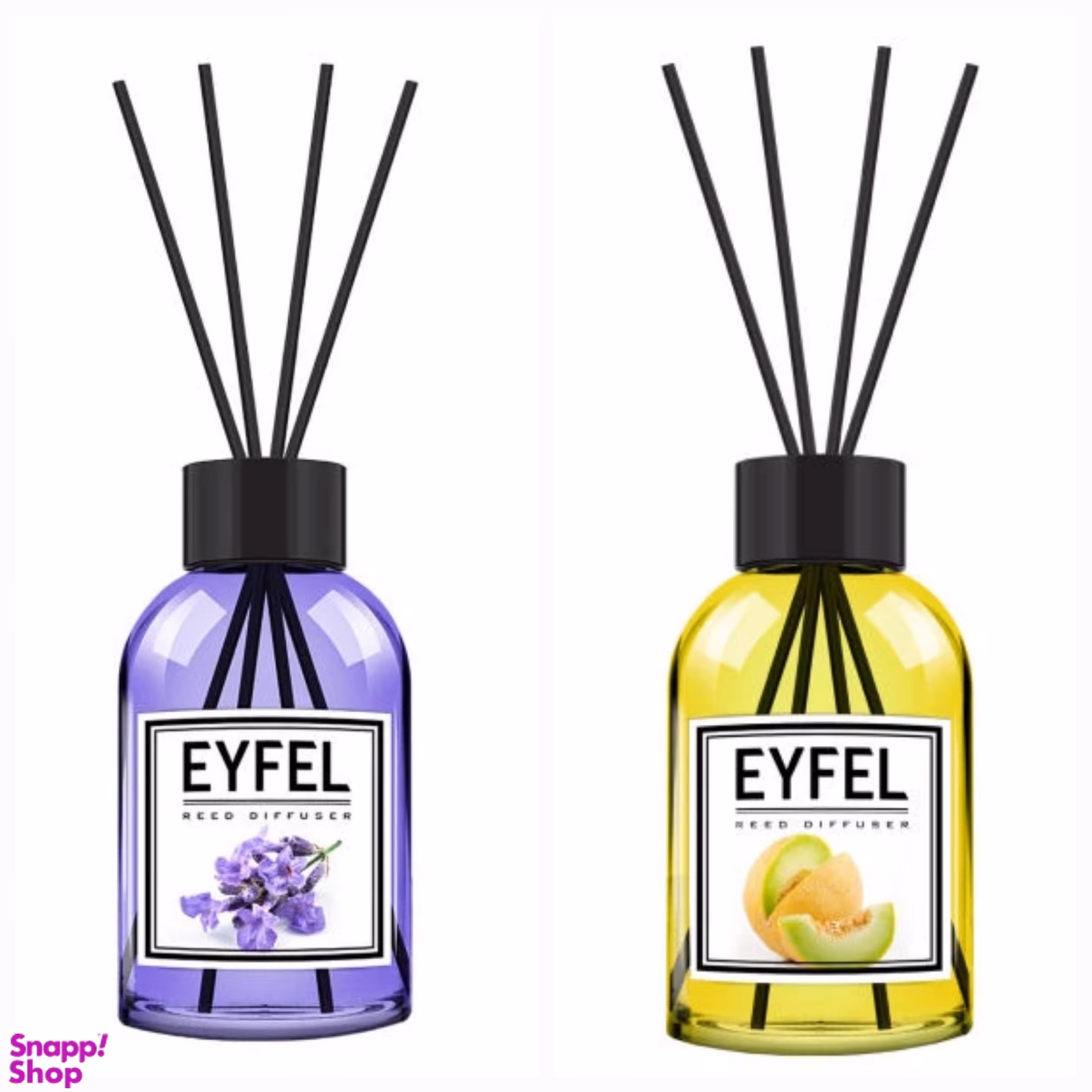 خوشبو کننده هوا ایفل مدل لوندر و ملون حجم 120 میلی لیتر بسته 2 عددی