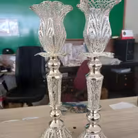 شمعدان لاله  ملیله کاری