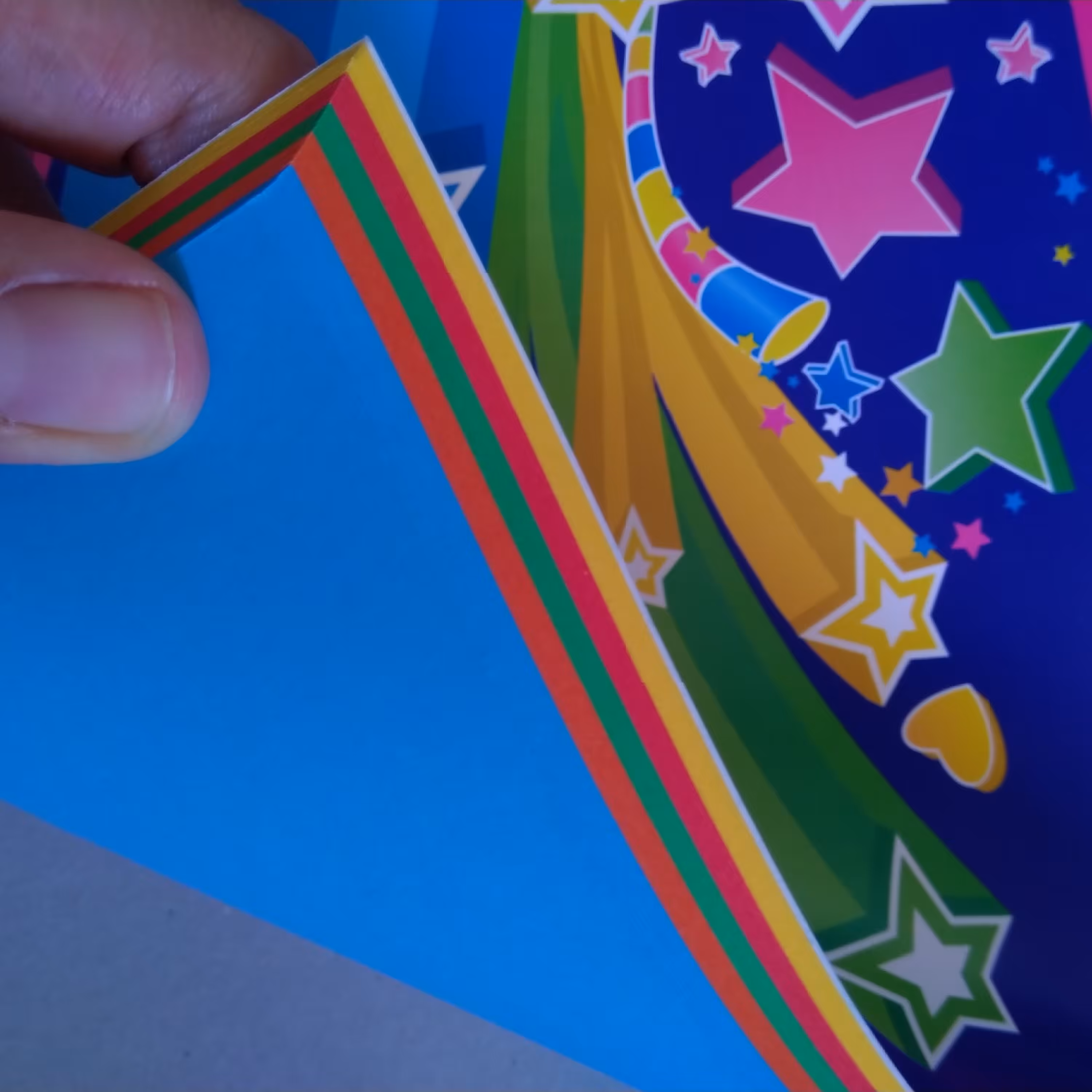 کاغذ رنگی آچار بسته 50 تایی