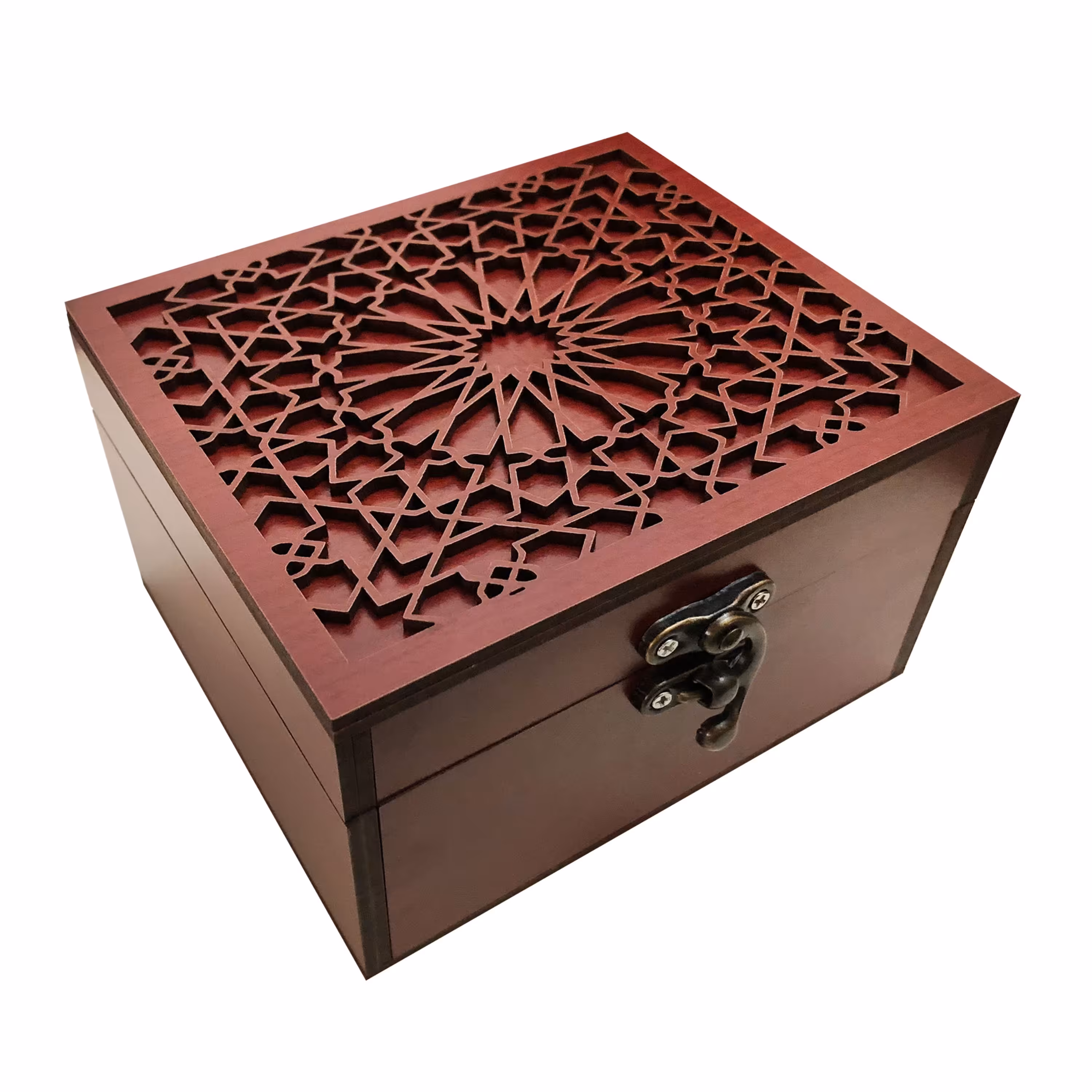 جعبه هدیه چوبی مدل R19