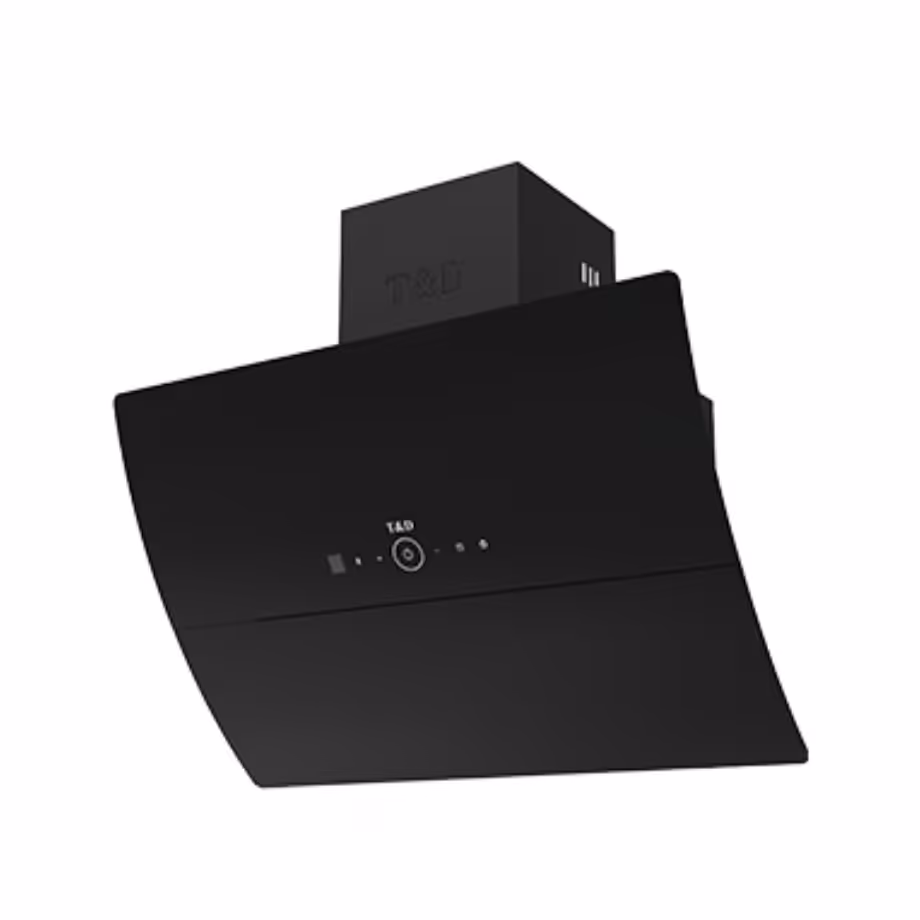 هود تی اند دی مدل TD09E مورب سایز 90(بیست و چهار ماه گارانتی)