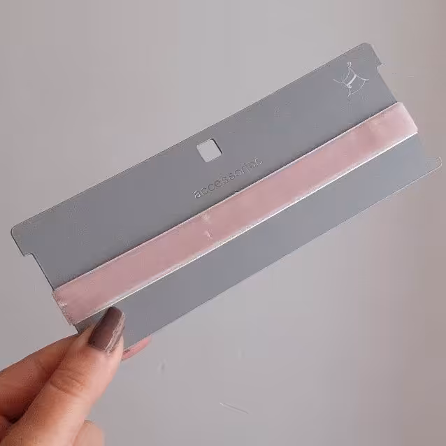 چوکر صورتی گلوبند مخمل چوکر مخملی ته گردنی