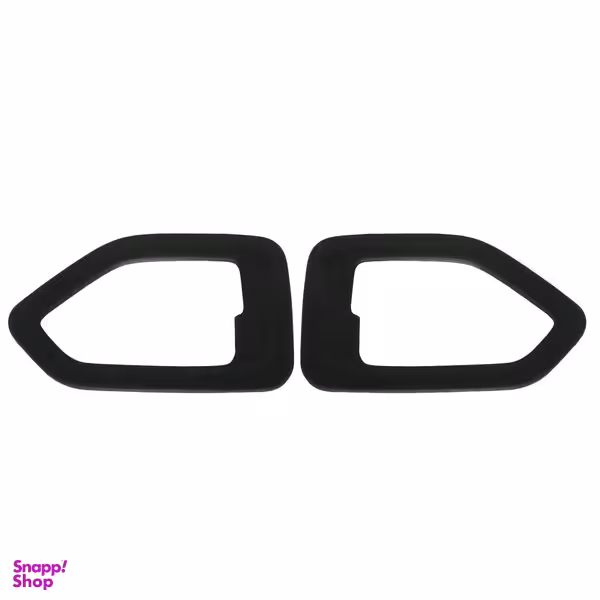 قاب دستگیره داخلی خودرو قطعه سازان کبیر مدل ZEH-405-409 مناسب برای پژو 405 مجموعه 2 عددی