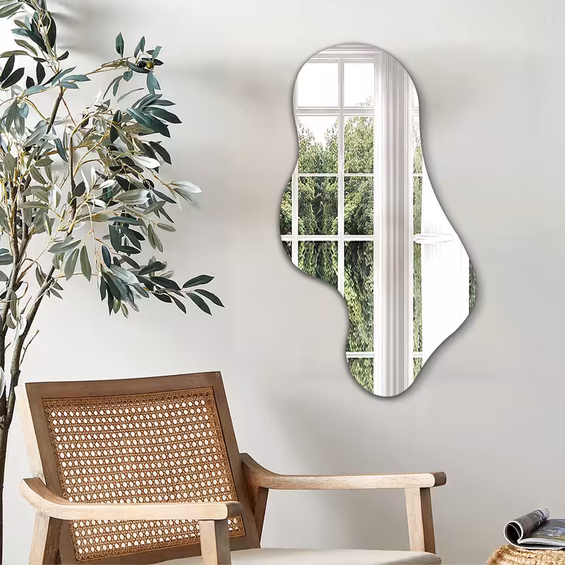 آینه طرح دفرمه مدل H