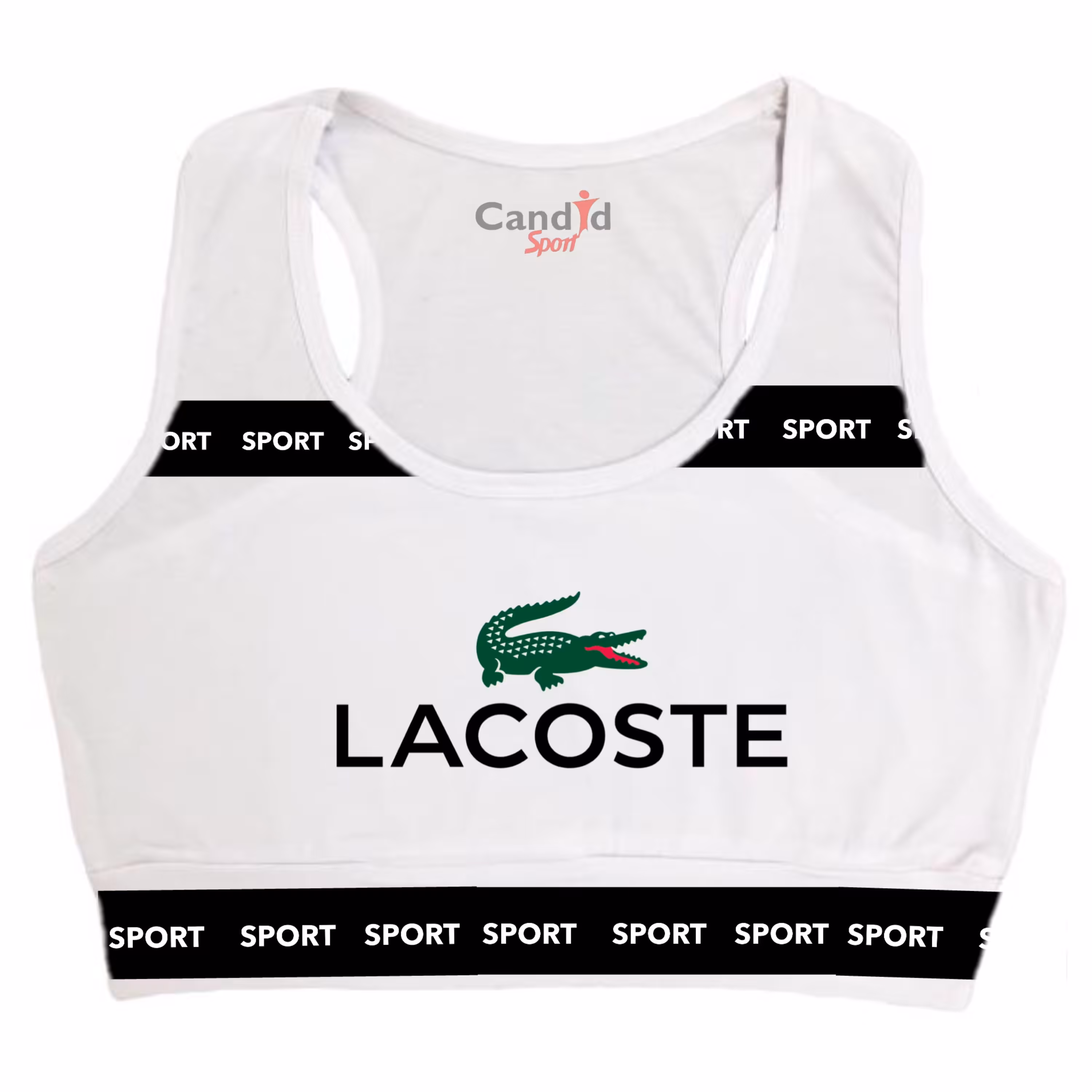 تاپ نیم تنه سفید زنانه کد 88