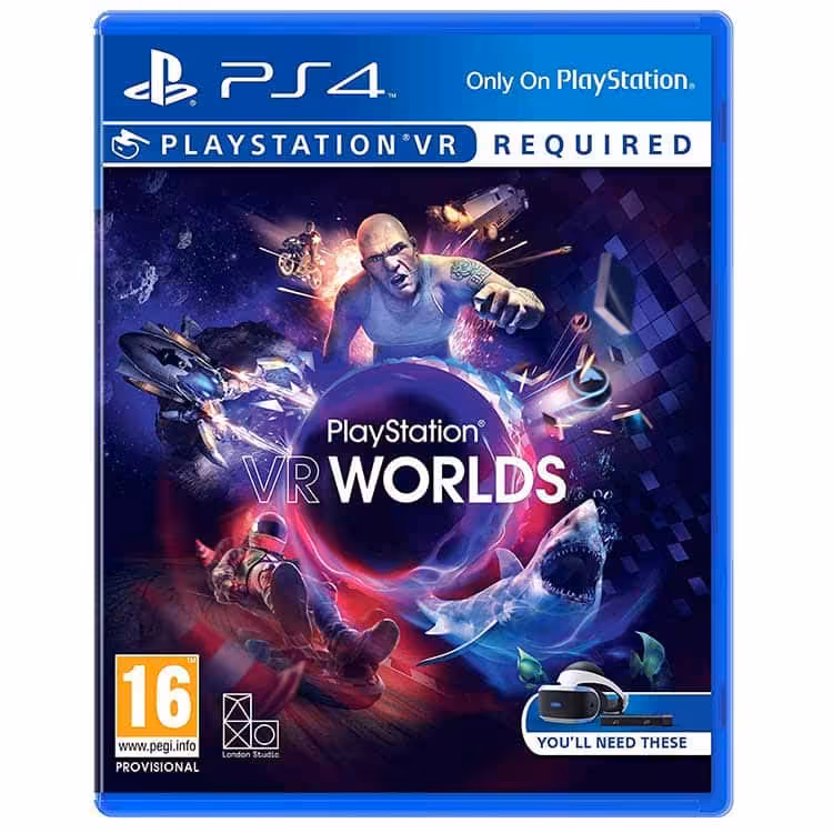 خرید دیسک بازی Playstation VR Worlds مخصوص PS4 با بهترین قیمت