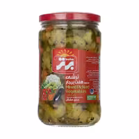 ترشی مخلوط هفت بیجار برتر 670 گرم