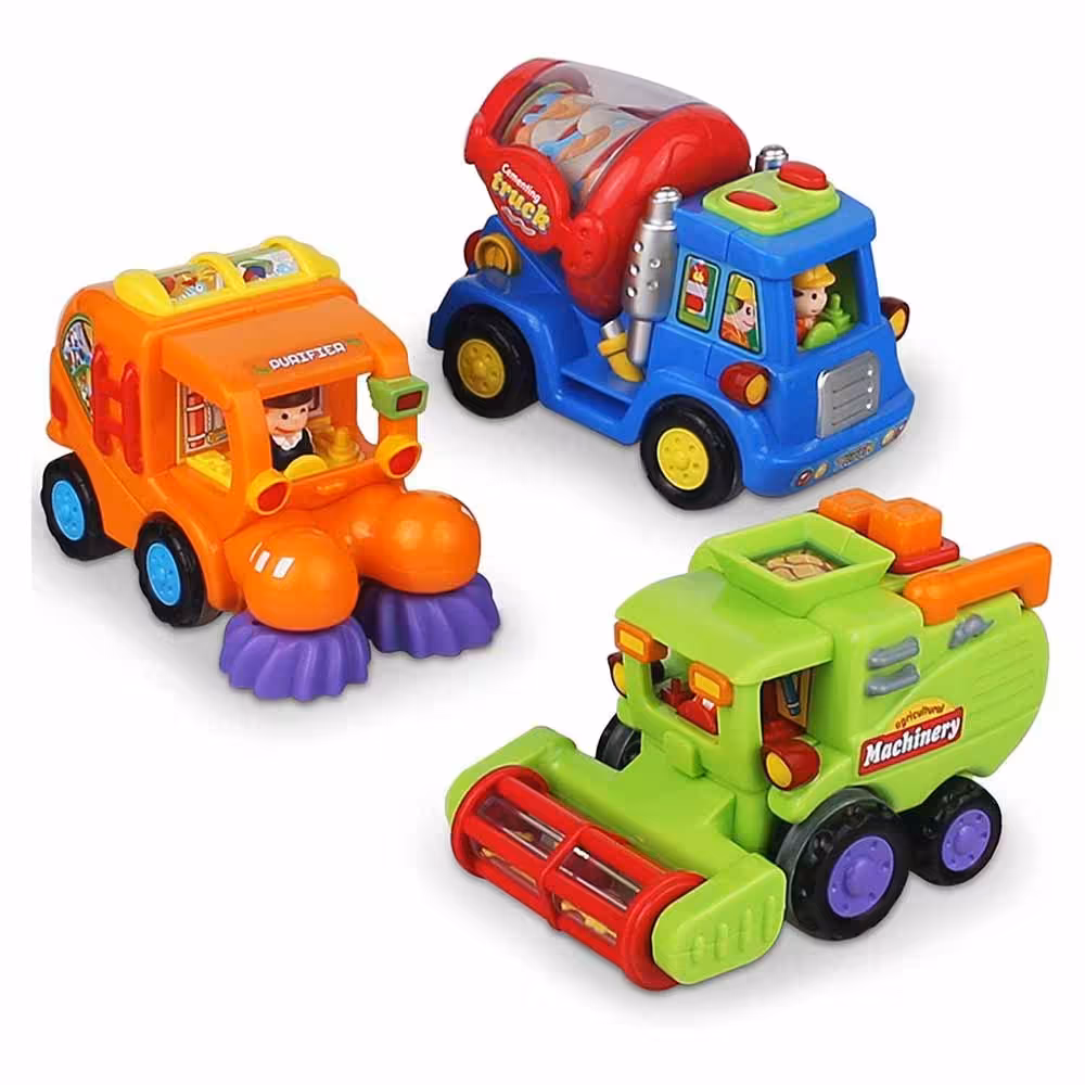 اسباب بازی HOLA مدل خدمات شهری  ست 3 عددی