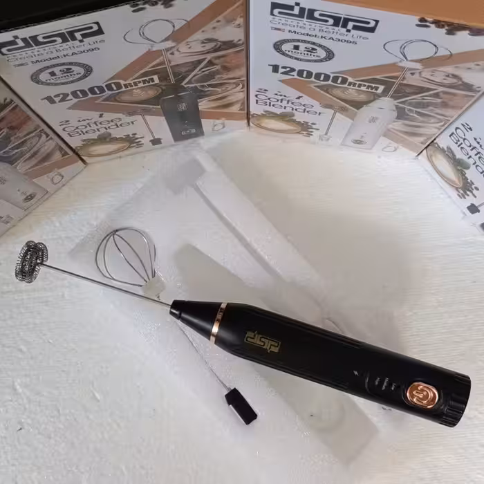 همزن و فوم سازذشیر و قهوه  DSP 2IN1   سه سرعته موجود در فروشگاه قشمی شاپ instagram Qeshmishop